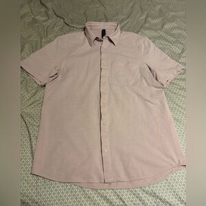 Lululemon men’s button up shirt